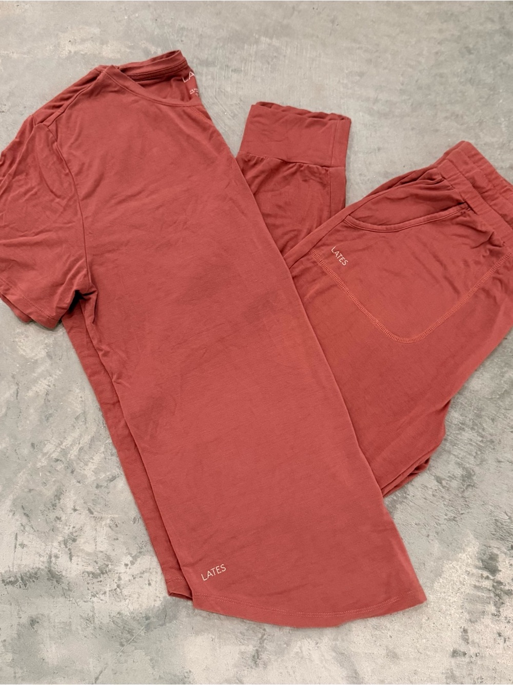 LATES Dusty Rose Loungewear Set